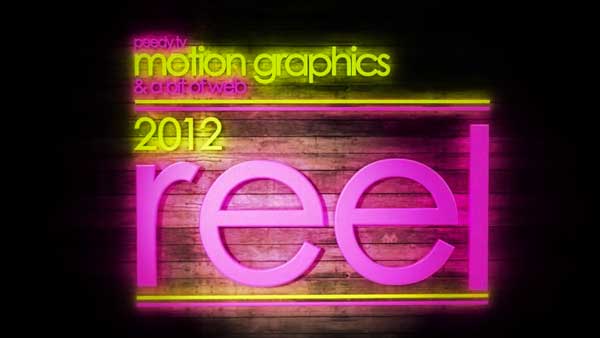 Showreel 2012