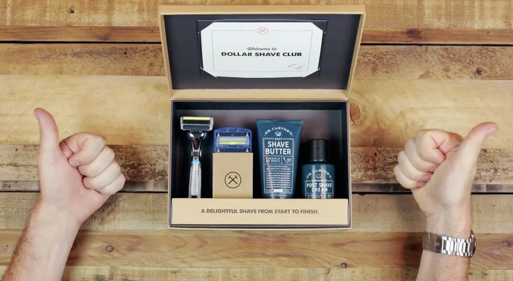 Fathers Day, Gift Box, Dollar Shave Club